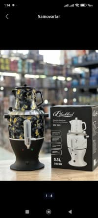 Samovar Paslanmayan polad material — şəkil 3