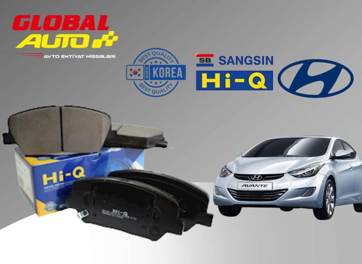 Brake pads for Hyundai Avante 2011-2016 - Tenderyard