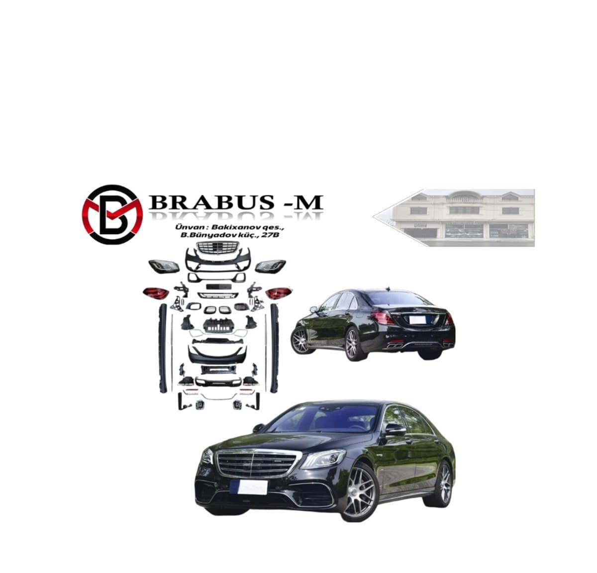 Bodykit Mercedes W222 S560