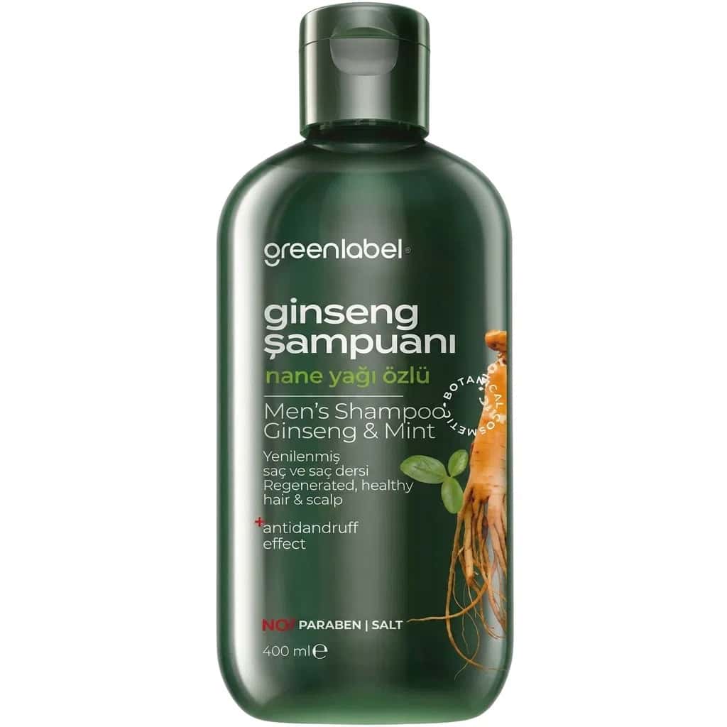 Greenlabel Kəpək və Saç Tökülməsinə Qarşı Şampun 400 ml - Tenderyard