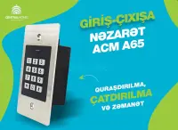 Kart oxuyucu ACM A65 giriş-çıxış nəzarət sistemi — şəkil 1