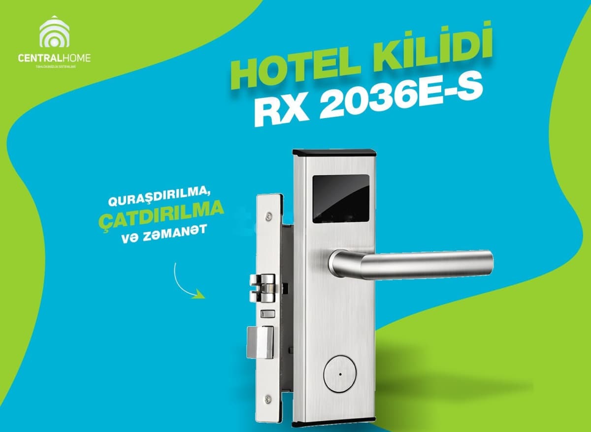 Otel qapı kilidi RX 2036E-S