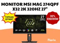 MSI MAG 274QPF X32 27" 2K 320Hz Gaming Monitor — şəkil 1