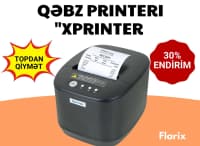 Xprinter XP-Q833L USB+LAN Qəbz Printeri — şəkil 1