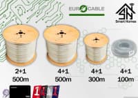 Kabel CCTV 4+1 Eurocable (1 metr) — şəkil 1