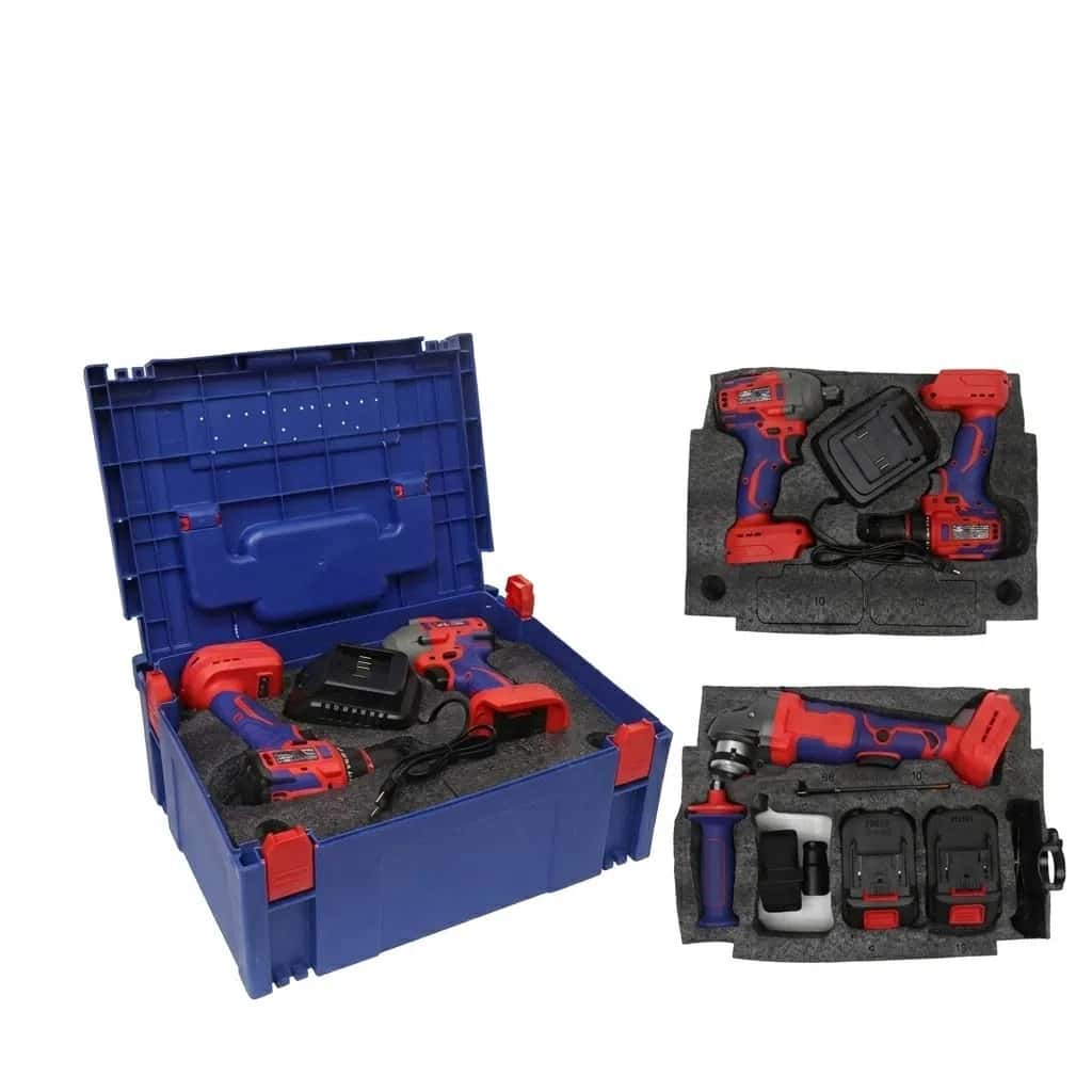 ABCY LD003 3-Piece Cordless Power Tool Set - Tenderyard