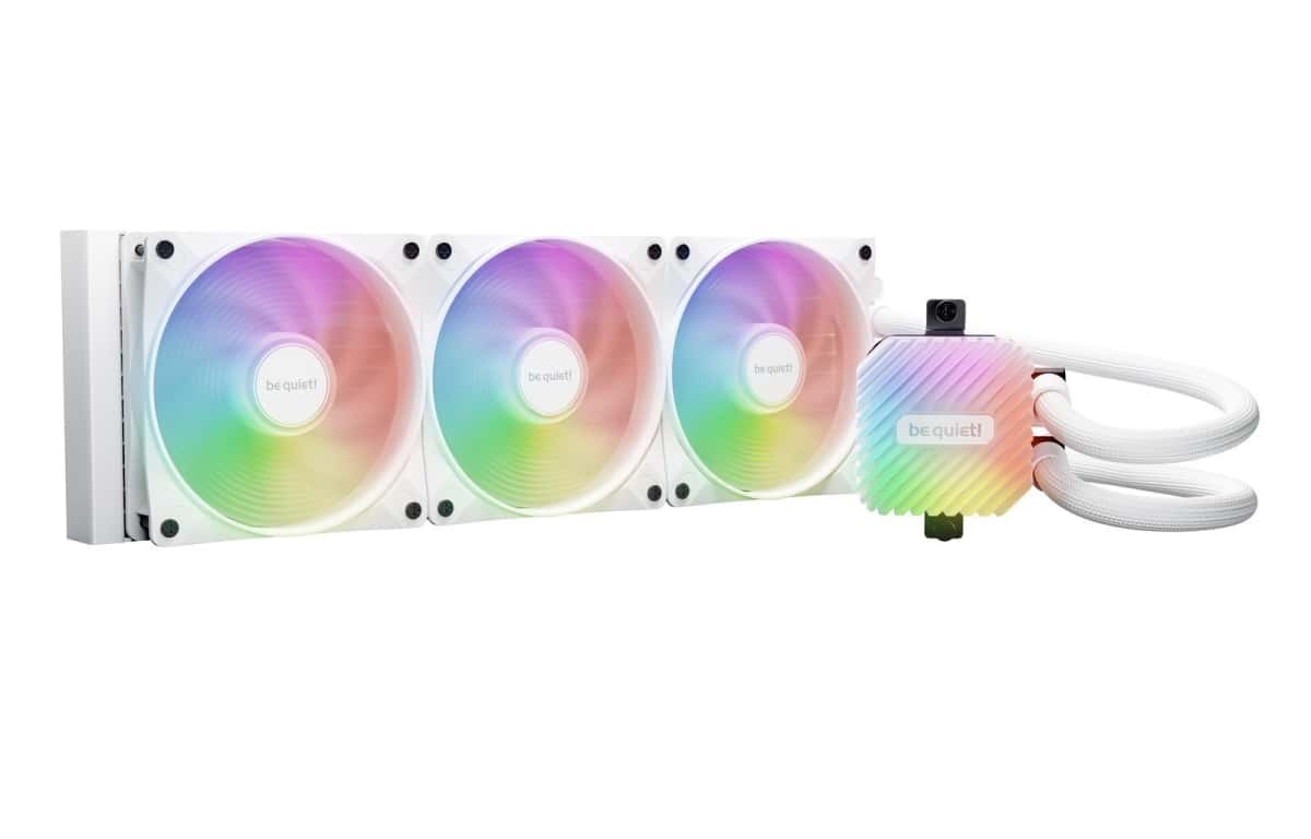 Liquid cooling system be quiet! Light Loop 360mm White - Tenderyard