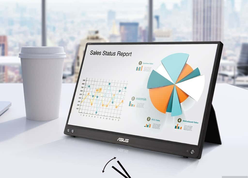 Portativ monitor ASUS ZenScreen MB16ACV 15.6 düym - Tenderyard