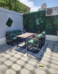 Bağ üçün masa Qara rəng — şəkil 6
