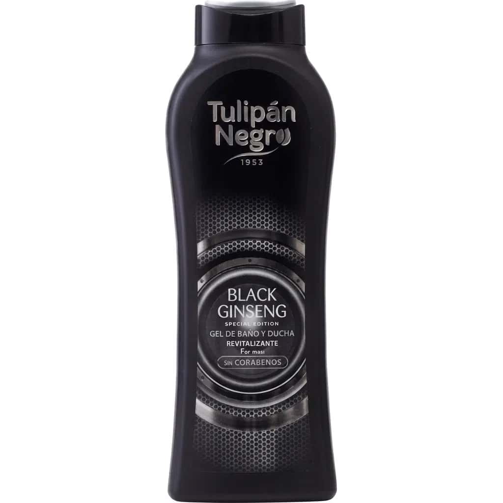 Tulipan Negro Care Men Black Ginseng Shower Gel 650 ml - Tenderyard