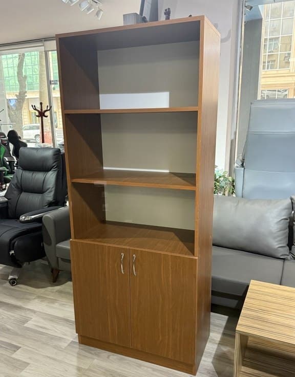 Ofis dolabı İki qapılı, Qəhvəyi rəng