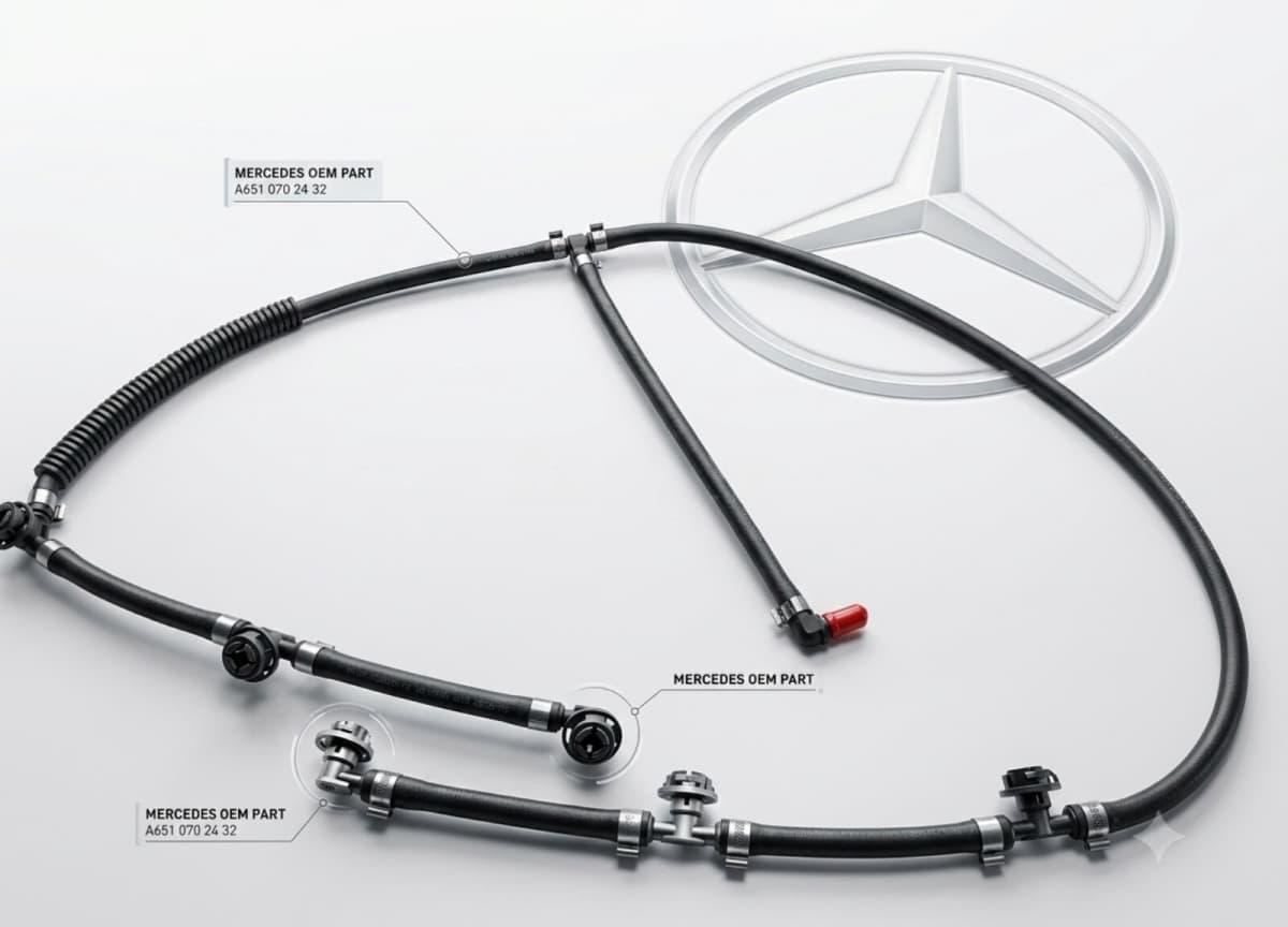 Farsunka abratka şlanqı Mercedes-Benz