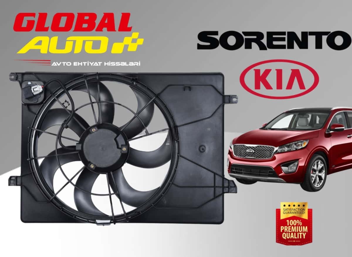 Radiator fan for Kia Sorento 2014-2020 (25380-C5500) - Tenderyard
