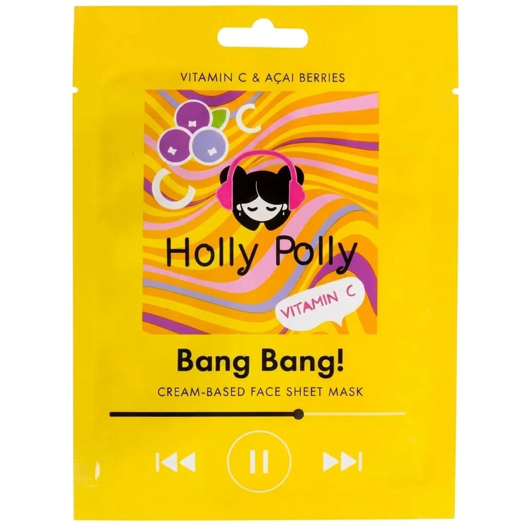 Holly Polly Bang Bang Vitamin C Üz Maskası 22 qr