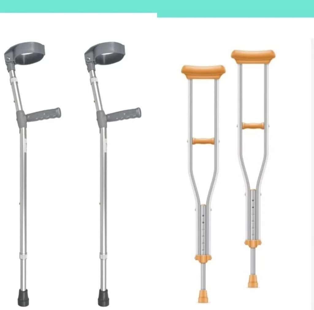 Underarm and elbow crutches - Tenderyard