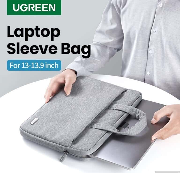 Laptop çantası Boz rəng - Tenderyard