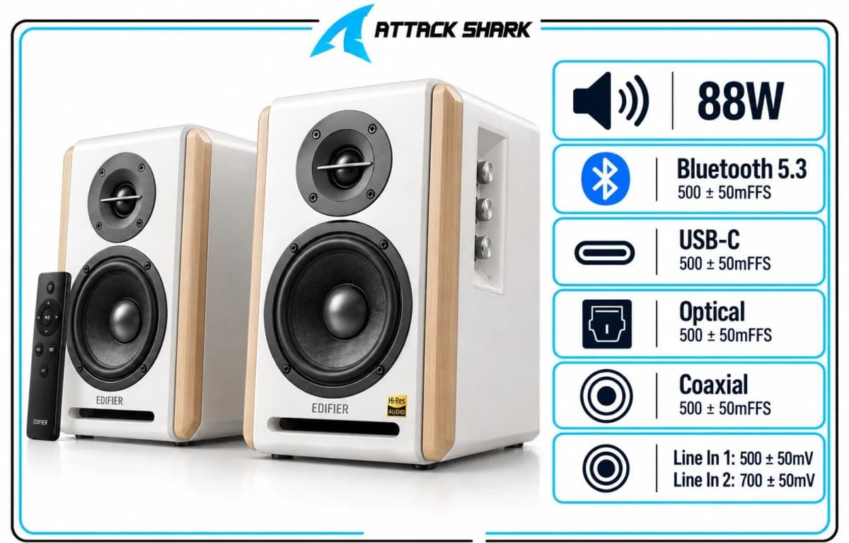 Dinamik Edifier S880DB MK II White