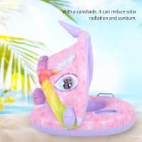 Üzgüçülük halqası Baby Swim Tube Ring Krokodil, çəhrayı — şəkil 5