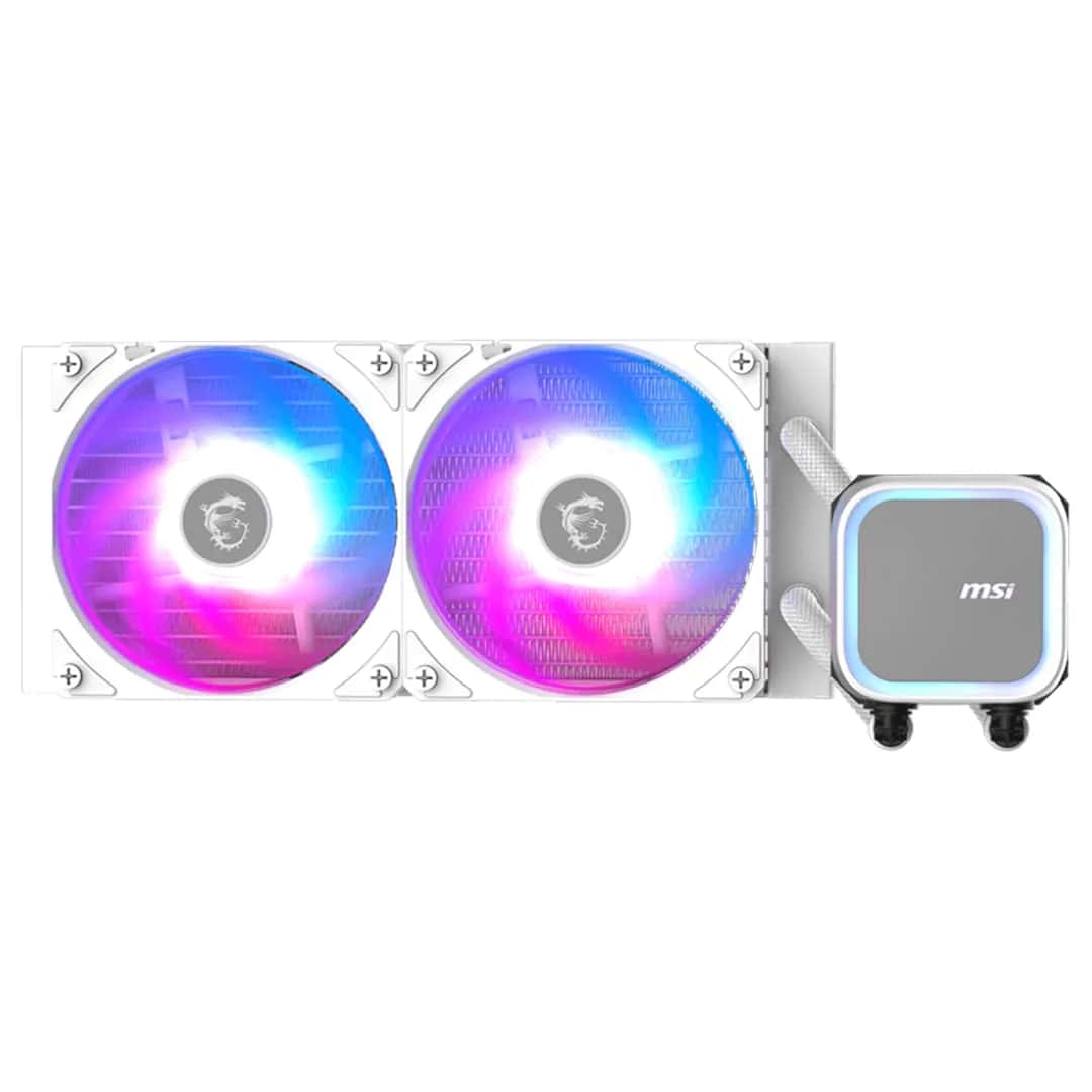 MSI Liquid Cooler, White color - Tenderyard