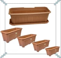 Uzun Plastik Dibçək (Balkon və Bağ üçün) — şəkil 2