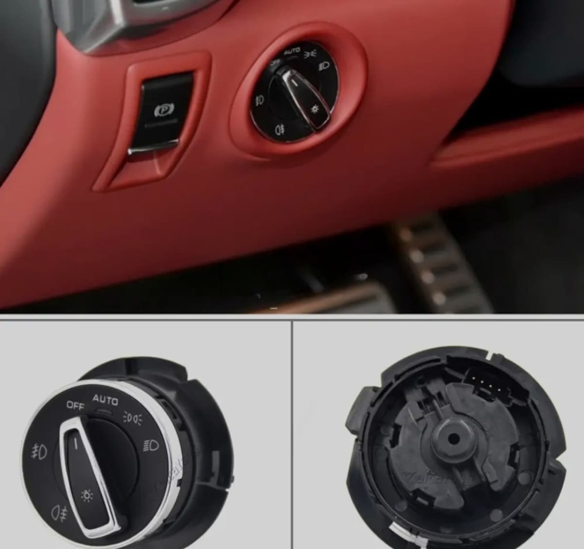 İşıq idarəetmə düymə bloku Porsche modelləri üçün