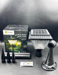 Solar dekorativ işıq pultlu və rəngli LED — şəkil 2