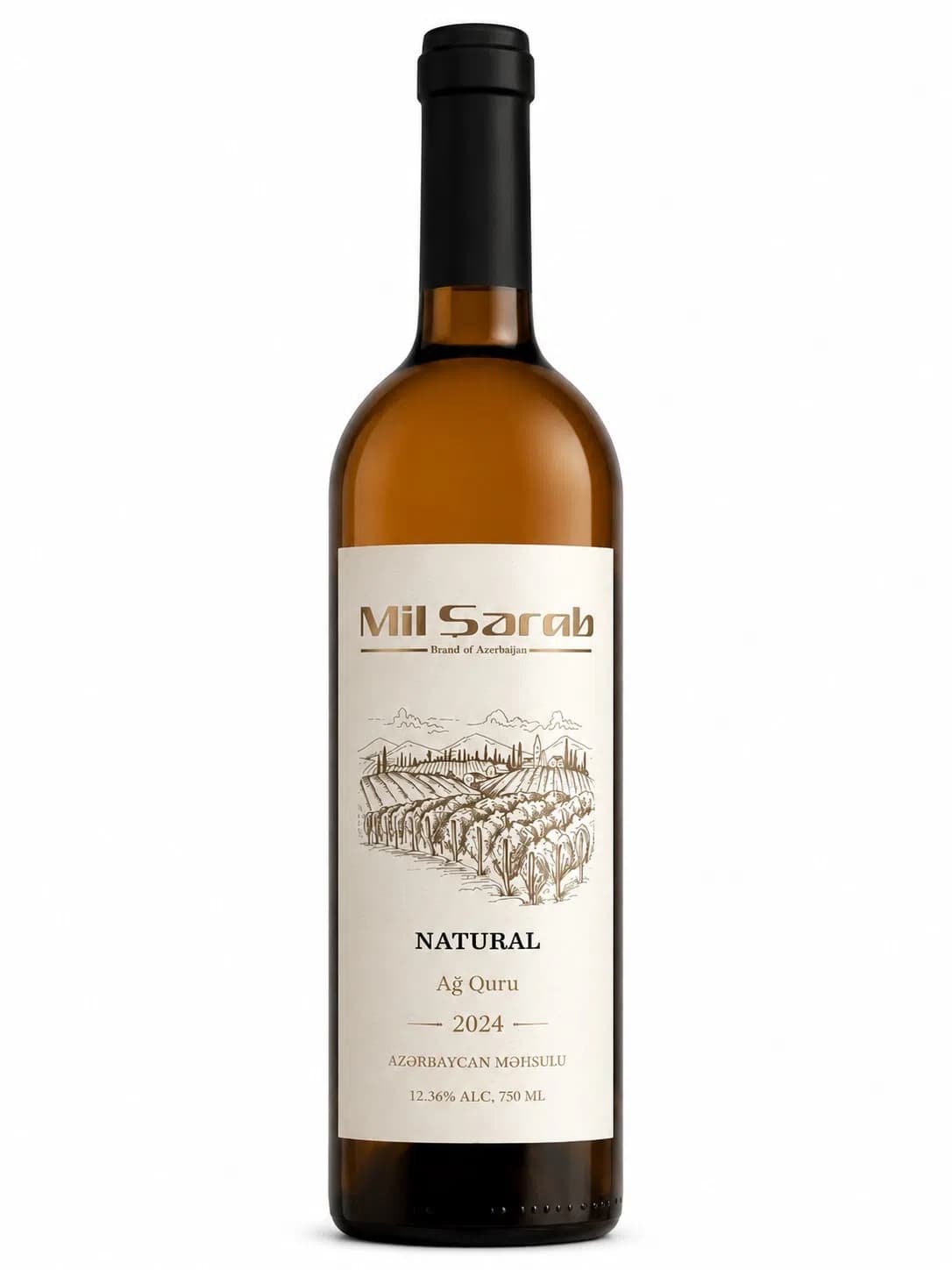 Mil Ağ Quru Şərab, 750 ml