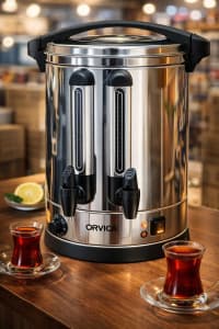 Samovar Paslanmayan polad material — şəkil 2