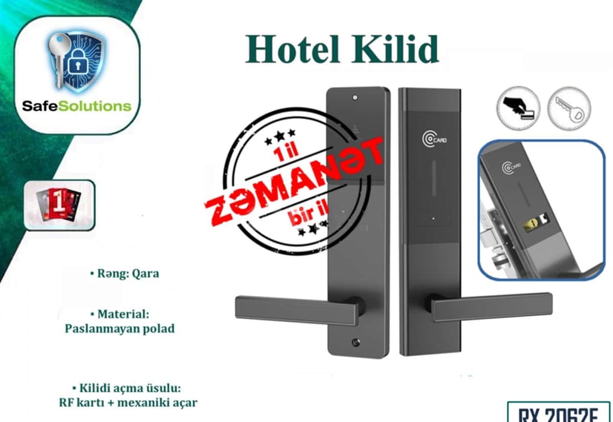 Hotel Smart Lock RX2062A-2 - Tenderyard