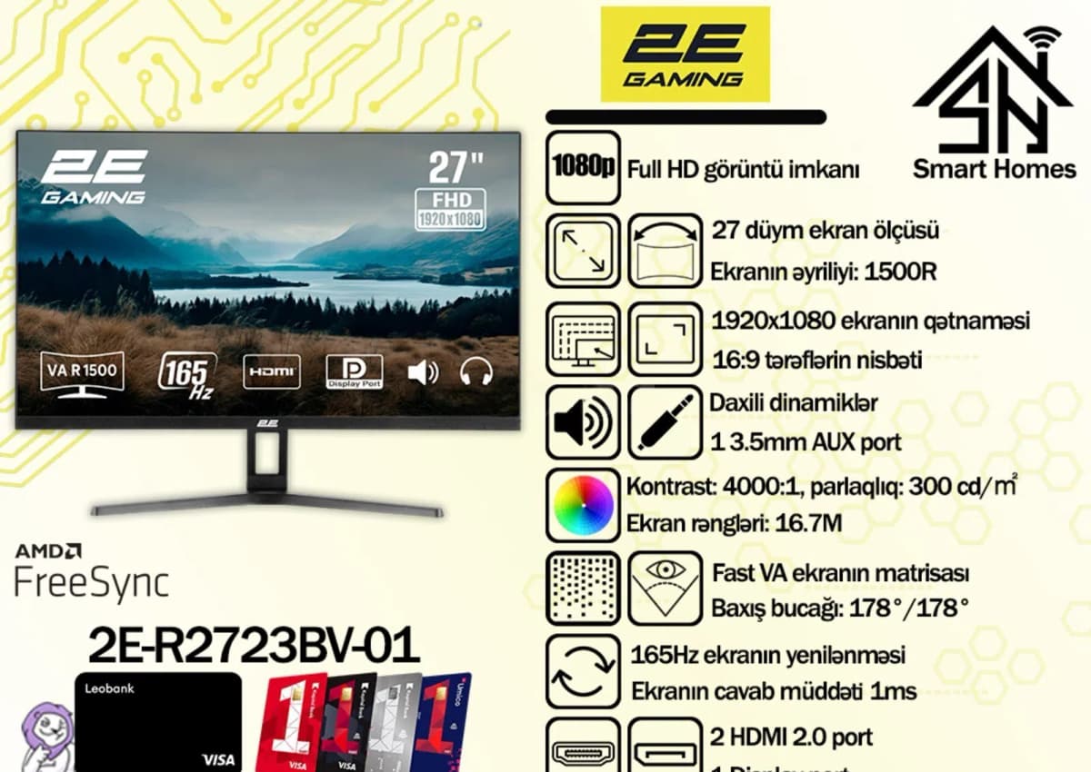 Oyun monitoru 2E-G2724B-01