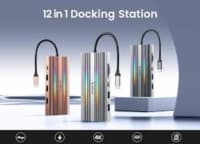 Docking station Orico XCR-X3-RG-BP 12-in-1 — şəkil 1