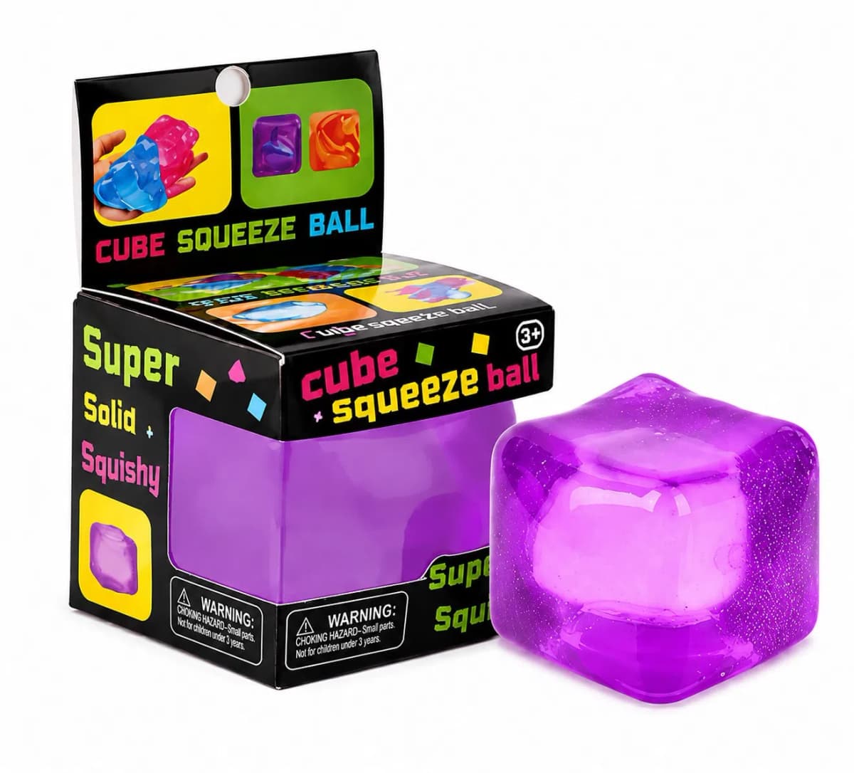 Antistress oyuncaq Nee Doh Cube bənövşəyi