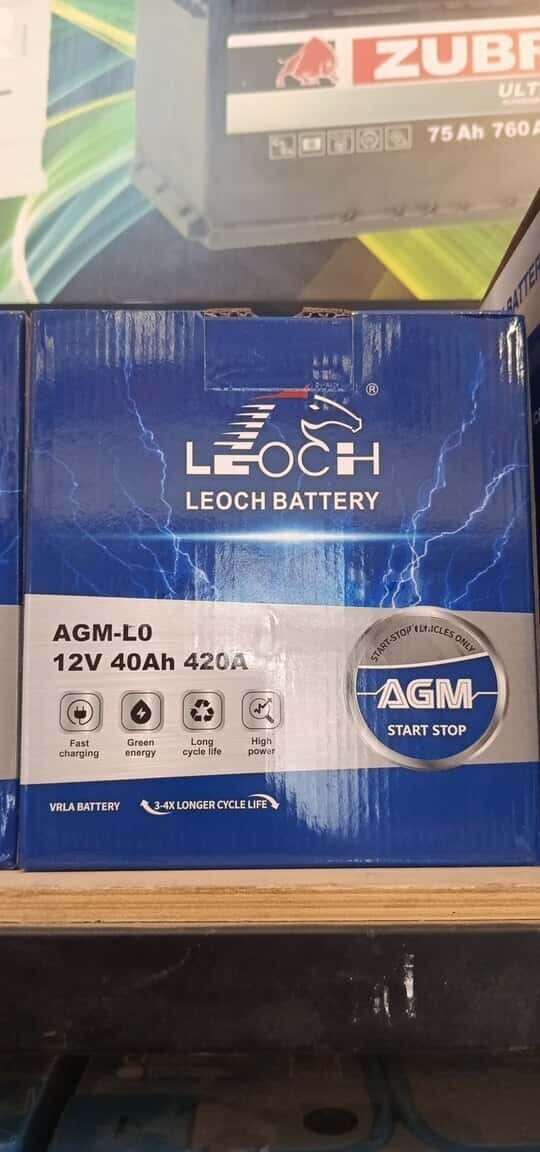 Akkumulyator Leoch 40AGM - Tenderyard