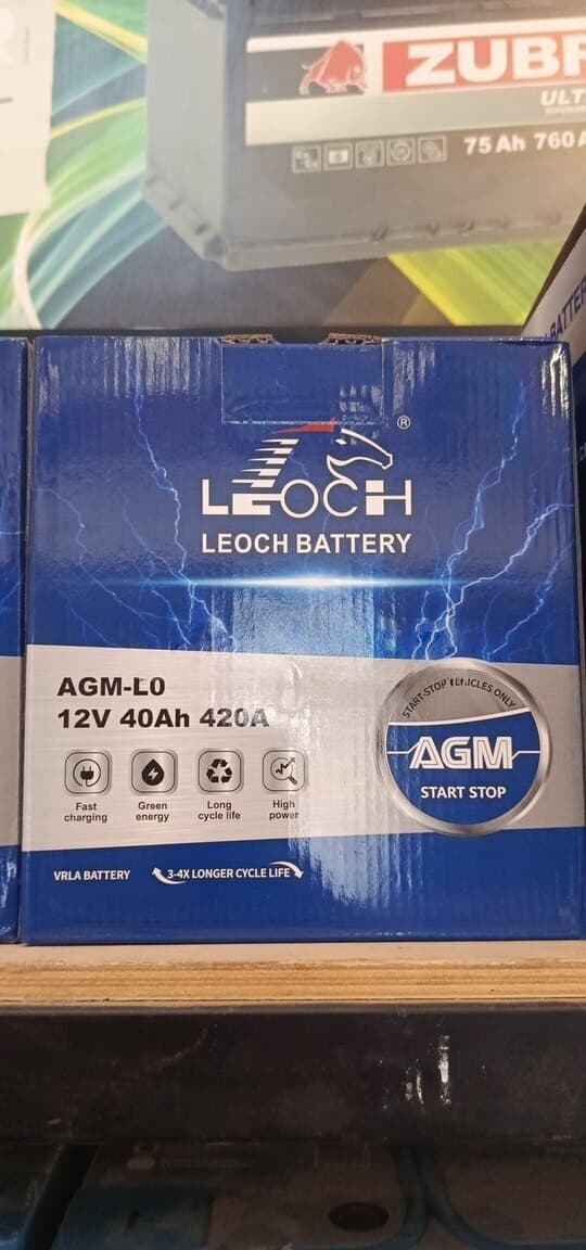 Akkumulyator Leoch 40AGM