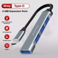 Type-C hub 4in1 adapter — şəkil 6
