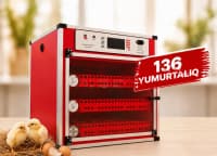 İnkubator avtomatik 68, 136 və 204 yumurtalıq — şəkil 1