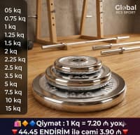 Çəki daşı HighQ xrom disk (blin) — şəkil 3