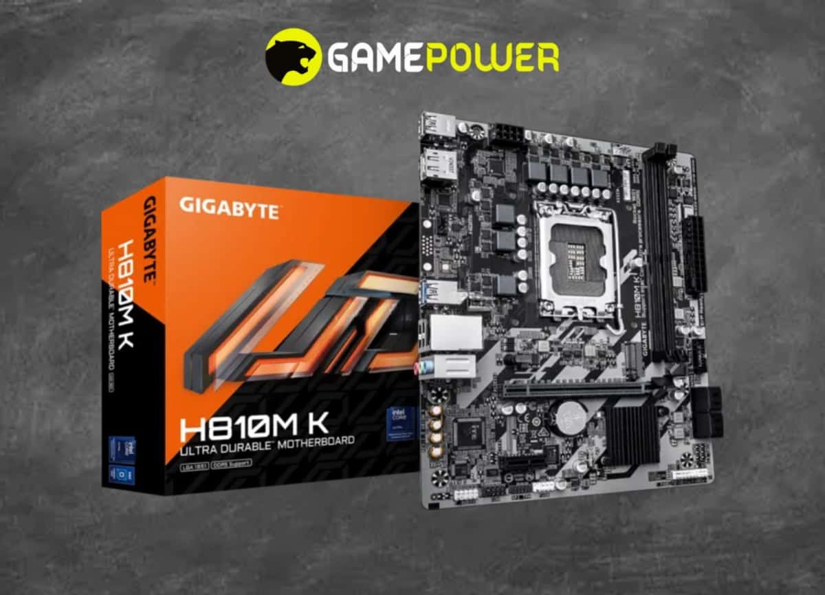 Gigabyte H810M-K DDR5 LGA1851 Motherboard - Tenderyard