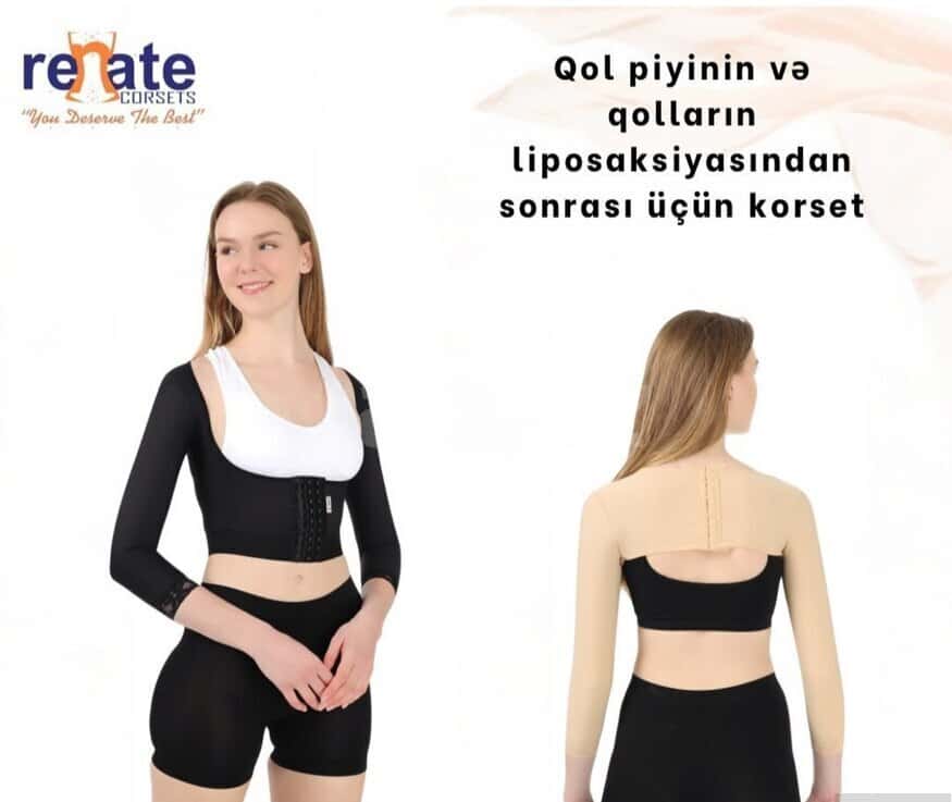 Renate Front-Hook Medical Arm Compression Sleeve - Tenderyard