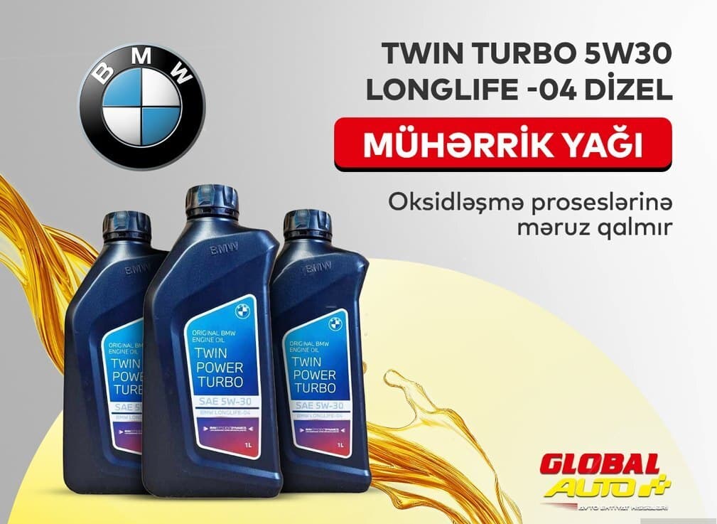 Mühərrik yağı BMW Group 5W30 LL-04 1L