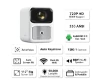 Wanbo Dali 1 Smart Portativ Proyektor — şəkil 3