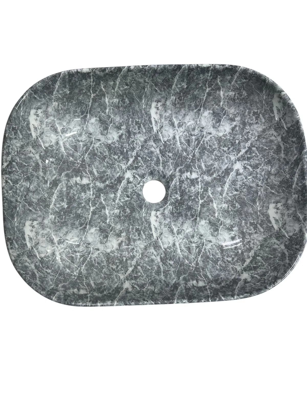 Çanaq MS034 keramika boz 50x15x13 sm