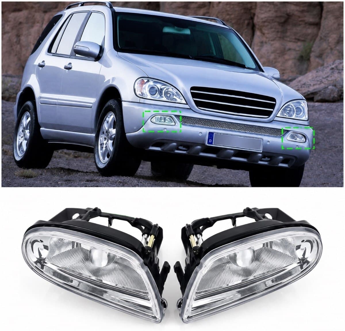 Duman farası Mercedes ML W163