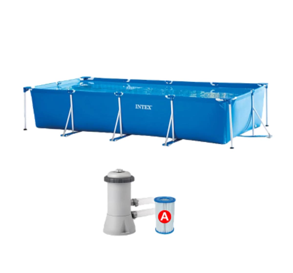 Karkaslı hovuz Intex 28274, 450x220x84 sm