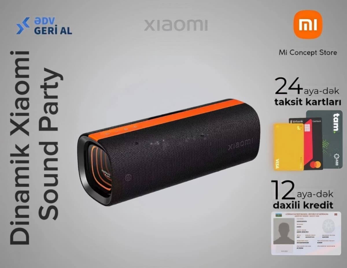 Bluetooth dinamik Xiaomi Sound Party