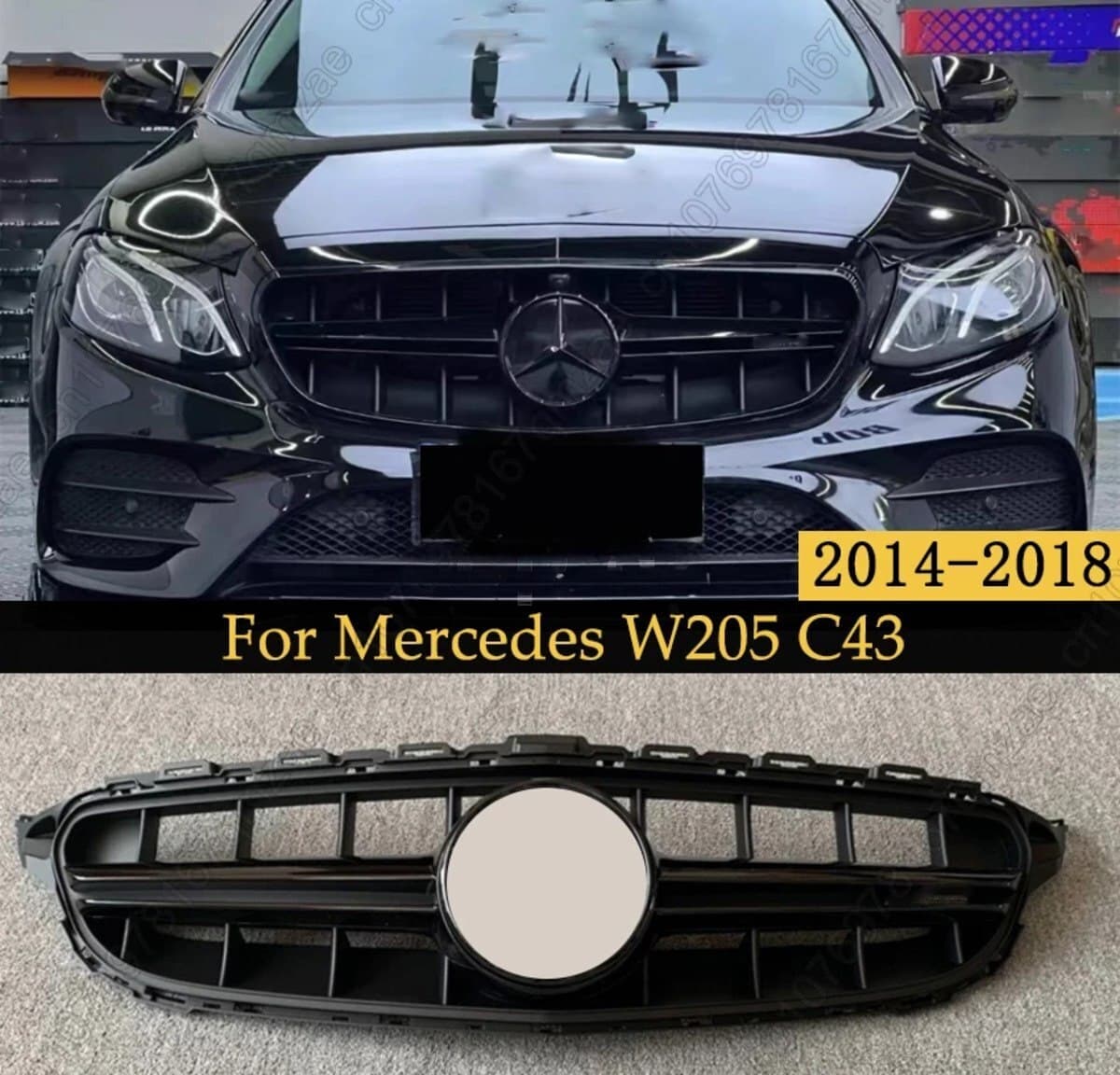 Radiator barmaqlığı Mercedes W205