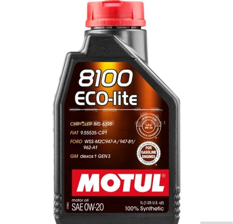Motul 8100 Eco-Lite 0W-20 1L Mühərrik Yağı