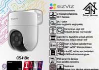 Müşahidə kamerası Ezviz CS-H8C 3MP Wi-Fi — şəkil 1