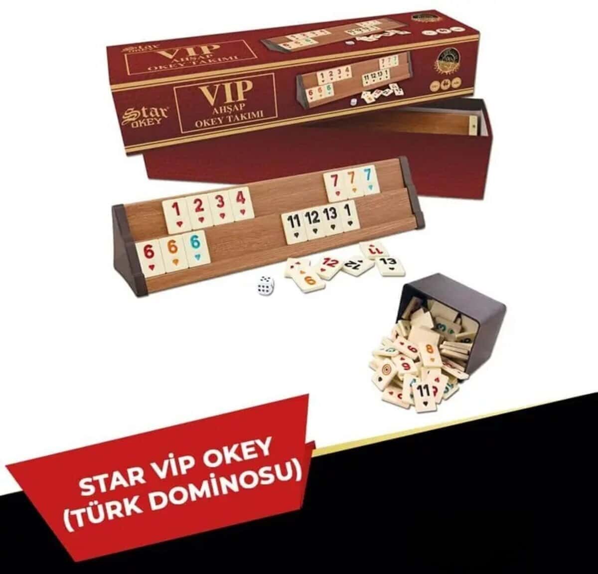 Okey-Star VIP Премиум набор для игры в Окей - Tenderyard