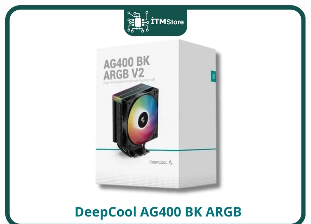 Kompüter soyuducusu DeepCool AG400 BK ARGB